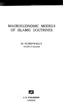 Cover for Macroeconomic models of Islamic doctrines