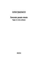 Cover for Novecento passato remoto