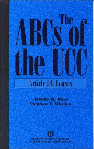 Cover for The ABCs of the UCC.