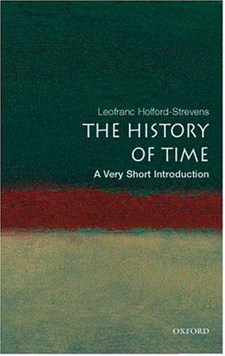 Cover for The History of Time:  A Very Short Introduction