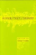 Cover for Hyper/text/theory