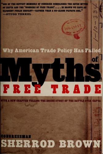 Cover for Myths of free trade