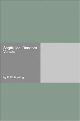 Cover for Sagittulae, Random Verses
