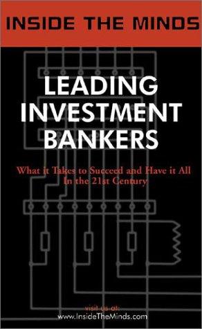 Cover for Leading Investment Bankers