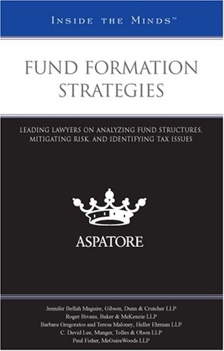 Cover for Fund formation strategies