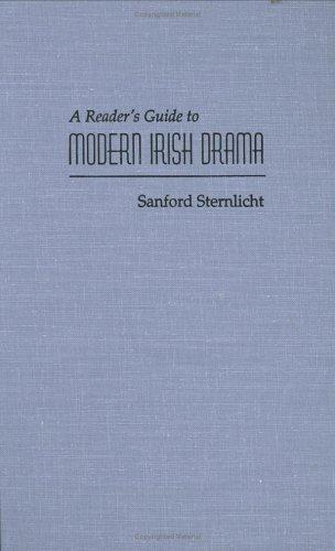 Cover for A reader's guide to modern Irish drama