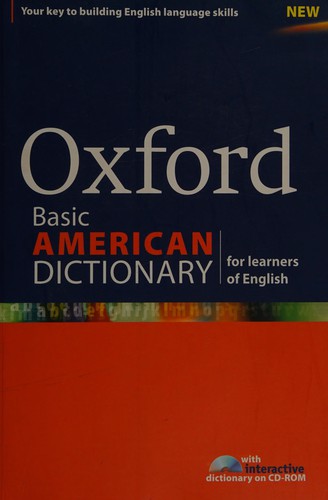 Cover for Oxford basic American dictionary for learners of English