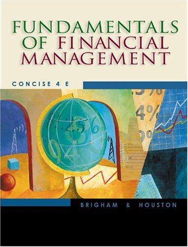 Cover for Fundamentals of Financial Management (Concise with Xtra! CD-ROM and InfoTrac)