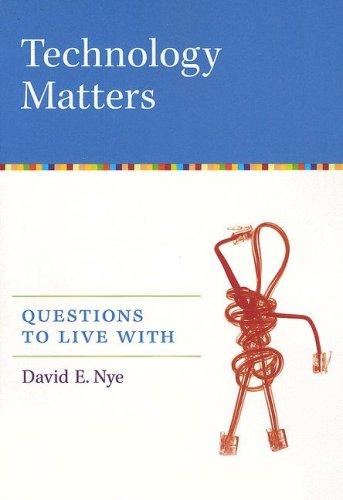 Cover for Technology Matters
