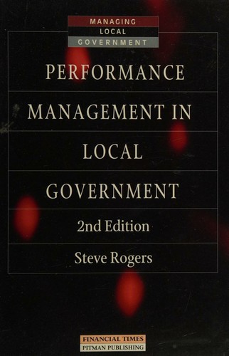 Cover for Performance management in local government