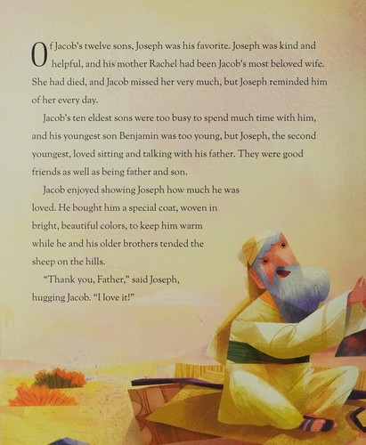 Cover for Joseph and his coat of many colors