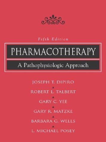Cover for Pharmacotherapy