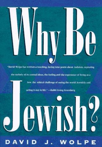 Cover for Why be Jewish?