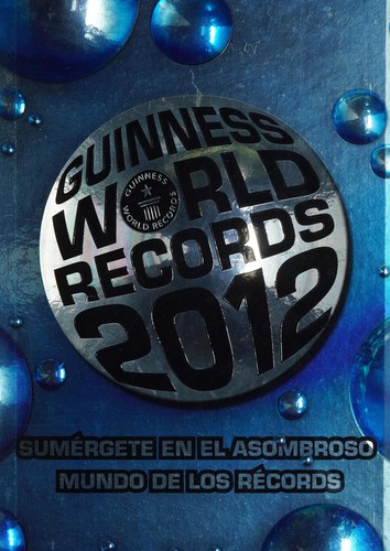 Cover for Guinness world records, 2012