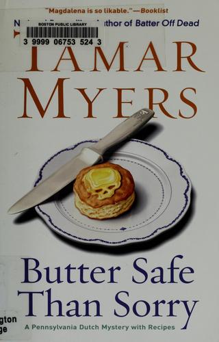 Cover for Butter safe than sorry