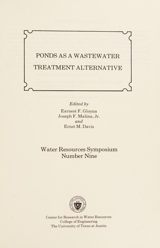 Cover for Ponds as a wastewater treatment alternative
