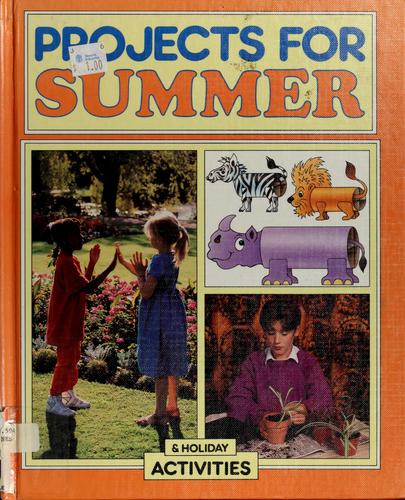 Cover for Projects for summer & holiday activities