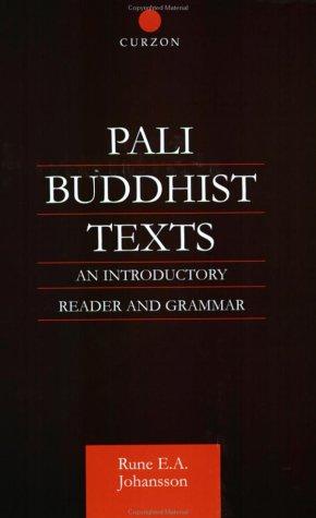 Cover for Pali Buddhist Texts