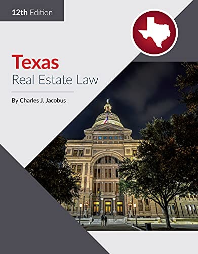 Cover for Texas Real Estate Law, 12th Edition