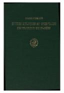 Cover for Études bibliques et orientales de religions comparées