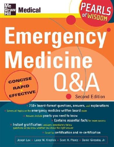 Cover for Emergency Medicine Q & A (Pearls of Wisdom)