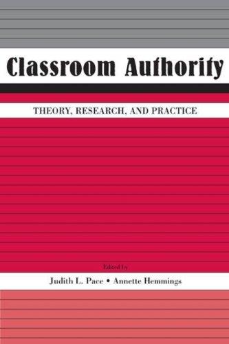 Cover for Classroom Authority