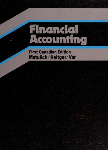 Cover for Financial accounting