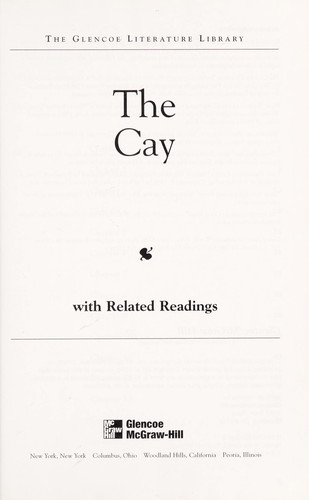 Cover for The cay