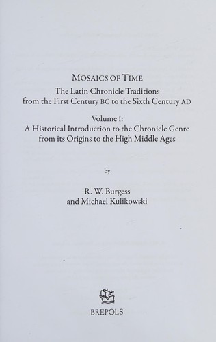 Cover for Mosaics of Time