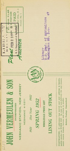 Cover for Spring 1952