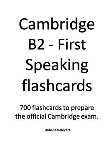 Cover for Cambridge B2 - First Speaking flashcards