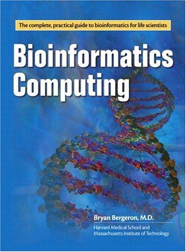 Cover for Bioinformatics Computing