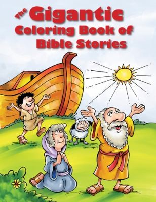 Cover for The Gigantic Coloring Book of Bible Stories