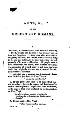 Cover for A Treatise on the Arts, Manufactures, Manners, and Institutions of the Greek ...