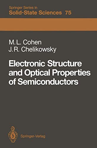 Cover for Electronic Structure and Optical Properties of Semiconductors