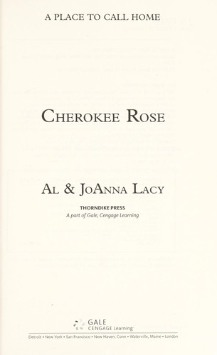 Cover for Cherokee Rose
