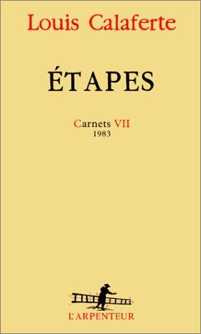 Cover for Etapes