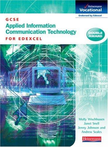 Cover for GCSE Applied ICT (GCSE Applied ICT Edexcel)