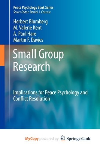 Cover for Small Group Research
