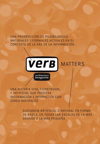 Cover for Verb Matters