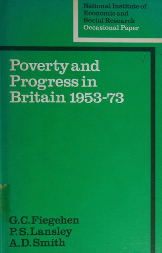 Cover for Poverty and progress in Britain, 1953-73