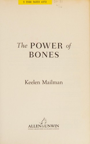 Cover for The power of bones