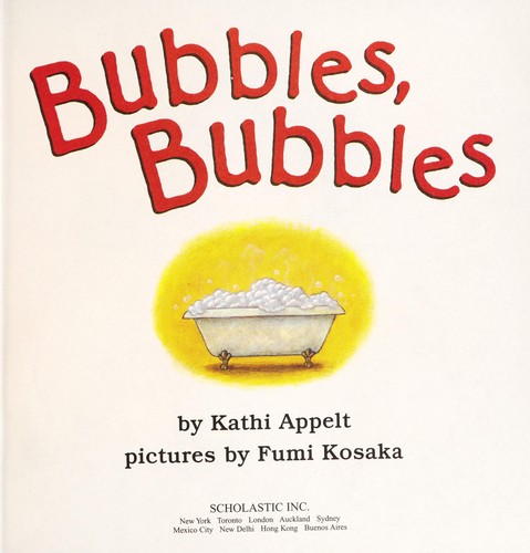 Cover for Bubbles, bubbles