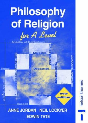 Cover for Philosophy of Religion for a Level