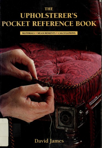 Cover for The upholsterer's pocket reference book