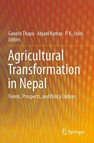 Cover for Agricultural Transformation in Nepal