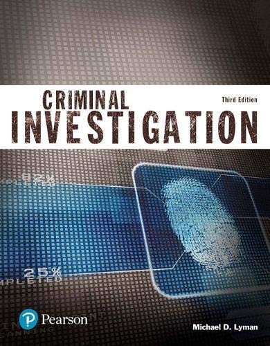 Cover for Criminal Investigation