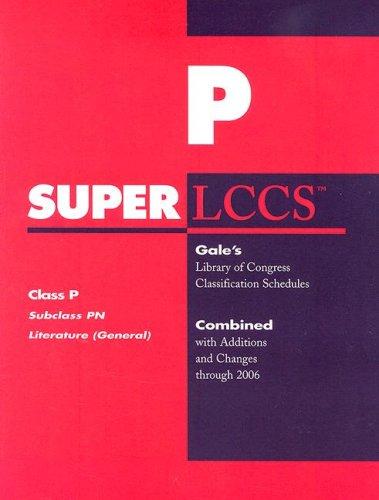 Cover for Superlccs 2006 Schedule Pn