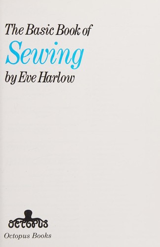 Cover for Basic Book of Sewing
