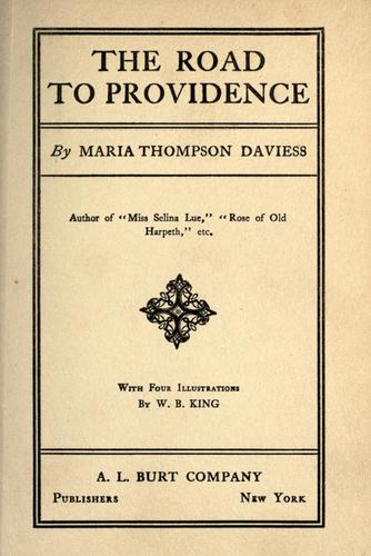 Cover for The road to Providence.